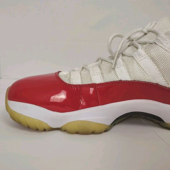 Nike Air Jordan 11 Retro 2016 Low Cherry White Red Low Top 528895-102 No Box main image 6